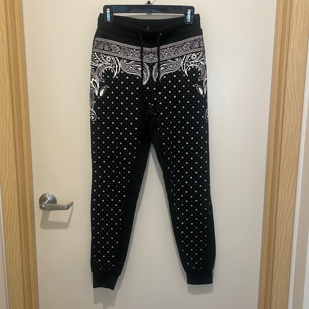 Black joggers
